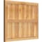 Ekena Millwork Framed Board-n-Batten Shutters, Rough Sawn Western Red Cedar, 32 1/4W x 26H, PR RBF06S32X026RWR - alternate 2